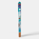 Motorcross Racer op Berghelling Case-Mate iPhone Case (Achterkant / Links)