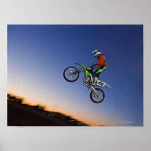 Motorcross Rider Poster