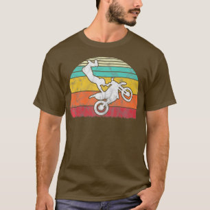 Motorcross Rider Retro Dirt Bike Premium T-shirt