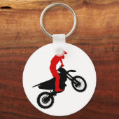 Motorcross Rider Sleutelhanger (Voorkant)