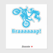 Motorcross Sticker (Vel)