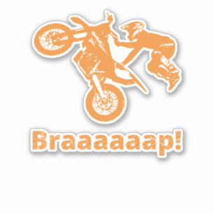 Motorcross Sticker