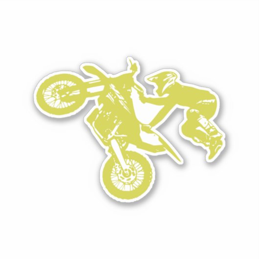 Motorcross Sticker (Voorkant)