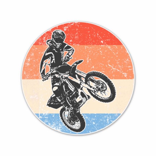 Motorcross-sticker Sticker (Voorkant)