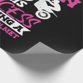 Motorcross Vuilfiets Meisje Cadeaupapier (Hoek)