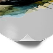  Motorcycle Art Print Classic Design Poster Perfect Poster (Hoek)