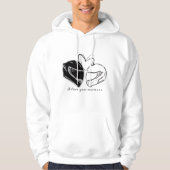 Motorcycle Couple Hoodie (Voorkant)