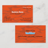 Motorcycle Davidson Visitekaartje - Twitter (Voorkant / Achterkant)