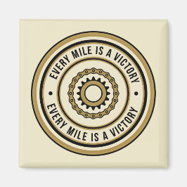 Motorcycle Distance Achievement Style Magneet