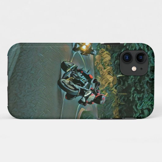 Motorcycle gift Case-Mate iPhone case (Achterkant (horizontaal))