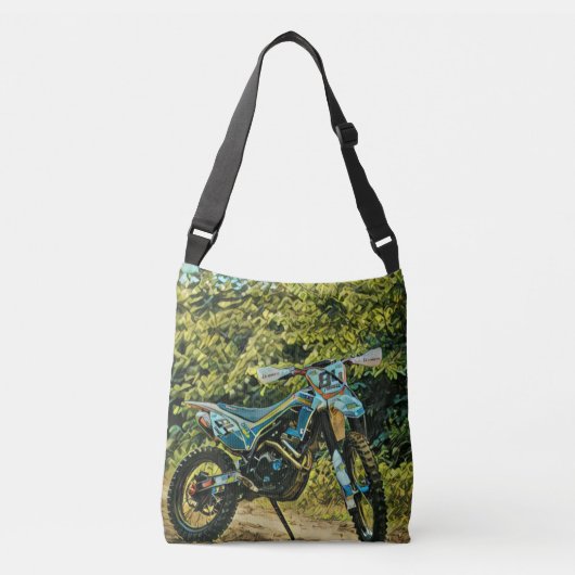 Motorcycle gifts crossbody tas (Voorkant)