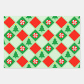 Motorcycle Holiday Gift Wrapping Paper (Voorkant 2)