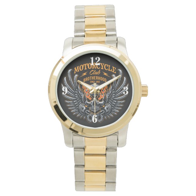 Motorcycle Horloge (Voorkant)