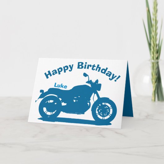 Motorcycle Kaart (Voorkant)