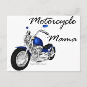 Motorcycle Mama Briefkaart (Voorkant)