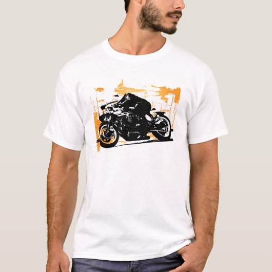Motorcycle Racer Tshirt (Voorkant)