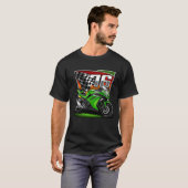 Motorcycle Racing 76 Graphic T-Shirt (Voorkant volledig)