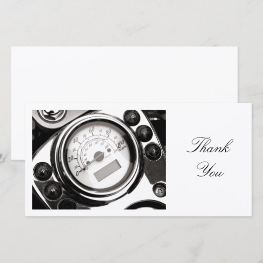 Motorcycle Spedometer - Merci (Devant / Derrière)