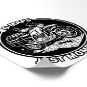 Motorcycle Touring Freedom Mindset Poster (Hoek)