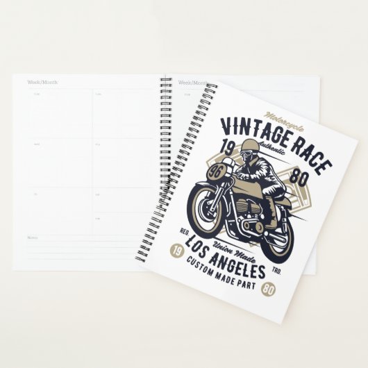 Motorcycle vintage (Devant avec enveloppe)