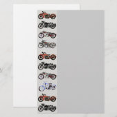 MOTORCYCLI BRIEFPAPIER (Voorkant / Achterkant)
