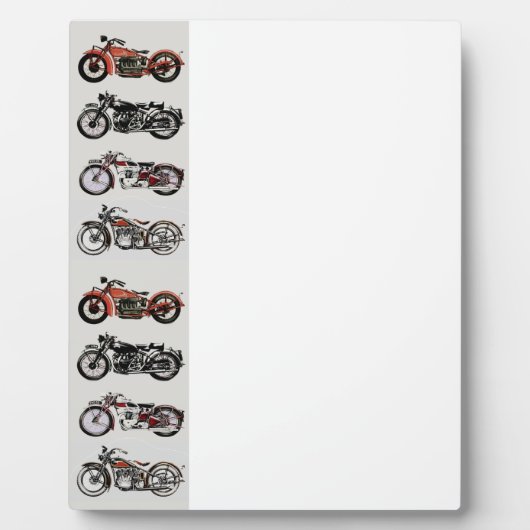  MOTORCYCLI FOTOPLAAT (Voorkant)