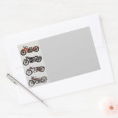  MOTORCYCLI RECHTHOEKIGE STICKER (Envelop)