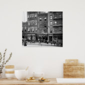 Motorcyclus en fietsenverkoop, 1910 poster (Keuken)