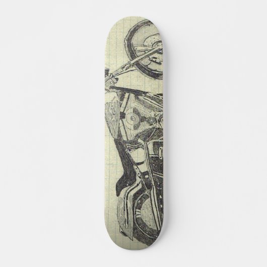 MOTORCYCLUS SKATEBOARD (Voorkant)