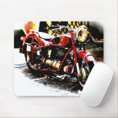 Motorfiemousepad Muismat (Met muis)