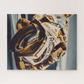 Motorfierracer Legpuzzel (Horizontaal)