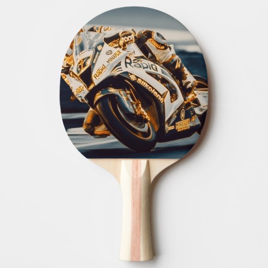 Motorfierracer Tafeltennisbatje (Voorkant)