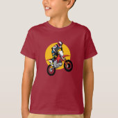 Motorfiet Dirt Bike T-shirt (Voorkant)