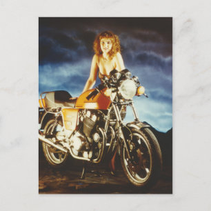 Motorfietpop Briefkaart