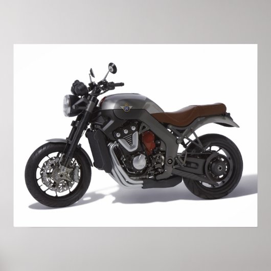 Motorfiets 16 poster (Voorkant)