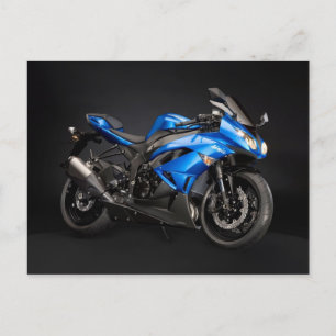 Motorfiets 19 briefkaart