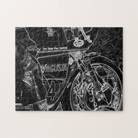 Motorfiets 1 11x14 252pc jpcnm legpuzzel (Horizontaal)