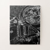 Motorfiets 1 11x14 30pc jpm legpuzzel (Verticaal)