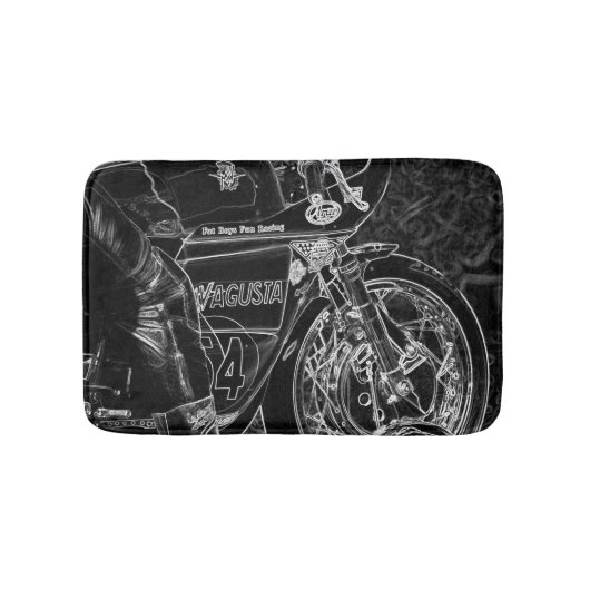 Motorfiets 1 bmcna badmat (Voorkant)