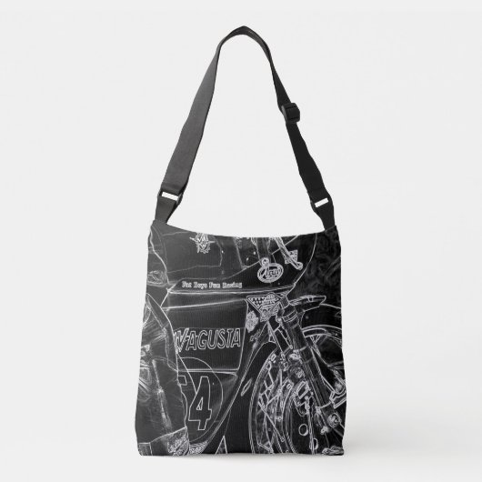 Motorfiets 1 cbbcnm crossbody tas (Voorkant)