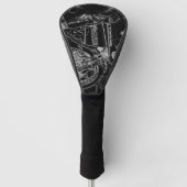 Motorfiets 1 dccna golfheadcover (Voorkant)
