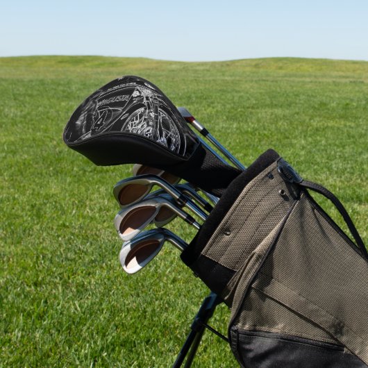 Motorfiets 1 dccna golfheadcover (Insitu)