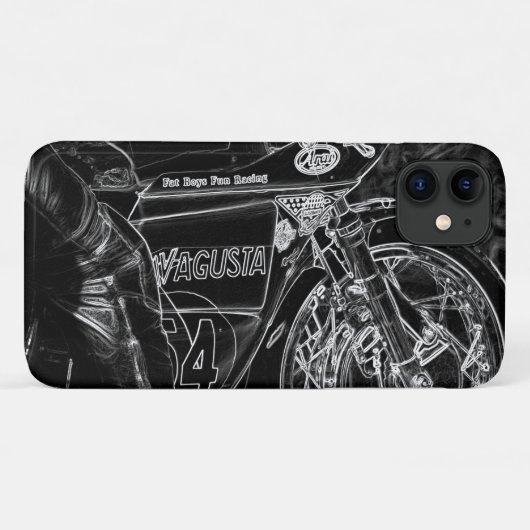 Motorfiets 1 iphcna Case-Mate iPhone case (Achterkant (horizontaal))