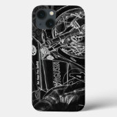 Motorfiets 1 iphcna Case-Mate iPhone case (Achterkant)