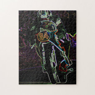 Motorfiets 2 11x14 252pc jpm legpuzzel