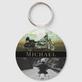 Motorfiets accessoire biker sleutelhanger (Voorkant)