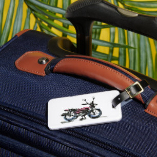 Motorfiets Bagagelabel