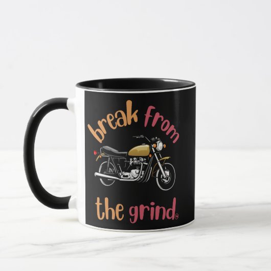 Motorfiets BFTG Coffee Mok (Links)