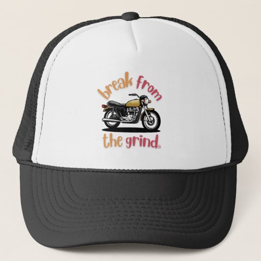 Motorfiets BFTG Trucker Pet (Voorkant)
