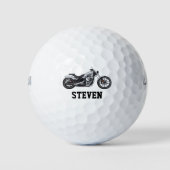 Motorfiets Bike Name Hobby Golfballen (Voorkant)